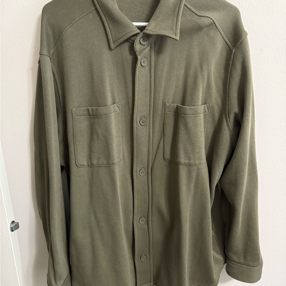 Old Navy Long Sleeve Button Down Fleece